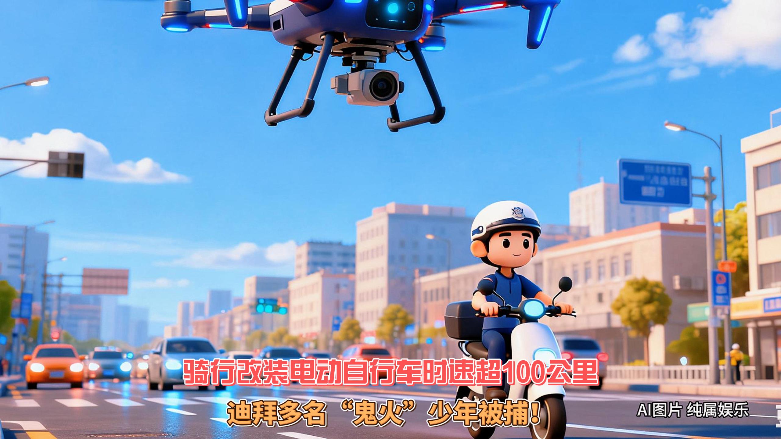 11月15日迪拜趣闻：改装电动自行车的迪拜多名鬼火少年被捕