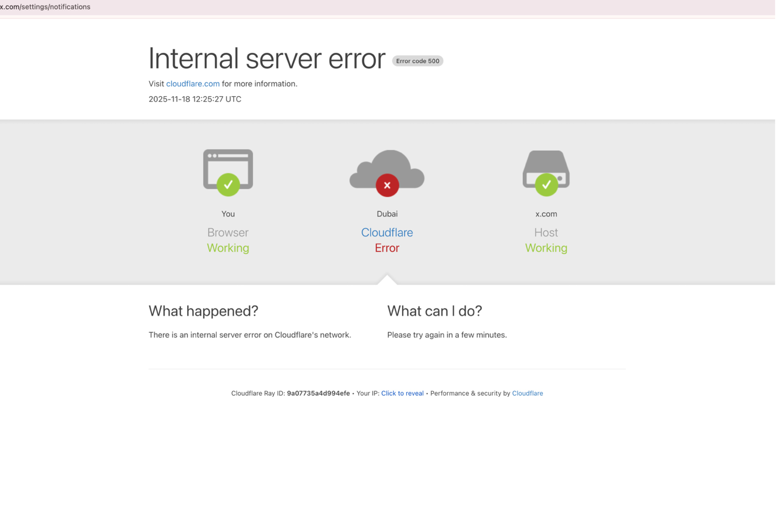 Cloudflare技术故障致多家常用网站瘫痪，阿联酋等地用户深...
