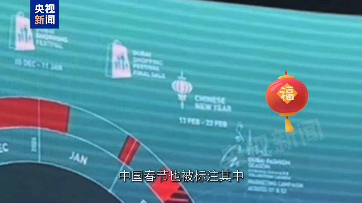 迪拜旅游数据亮眼 城市日历收录中国春节