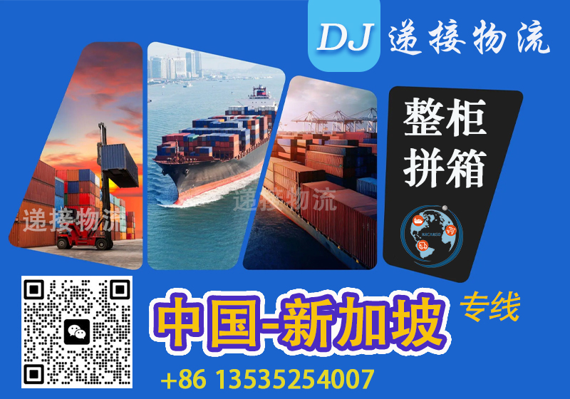 广州到新加坡海运门到门服务｜整柜/散货双清全流程解析