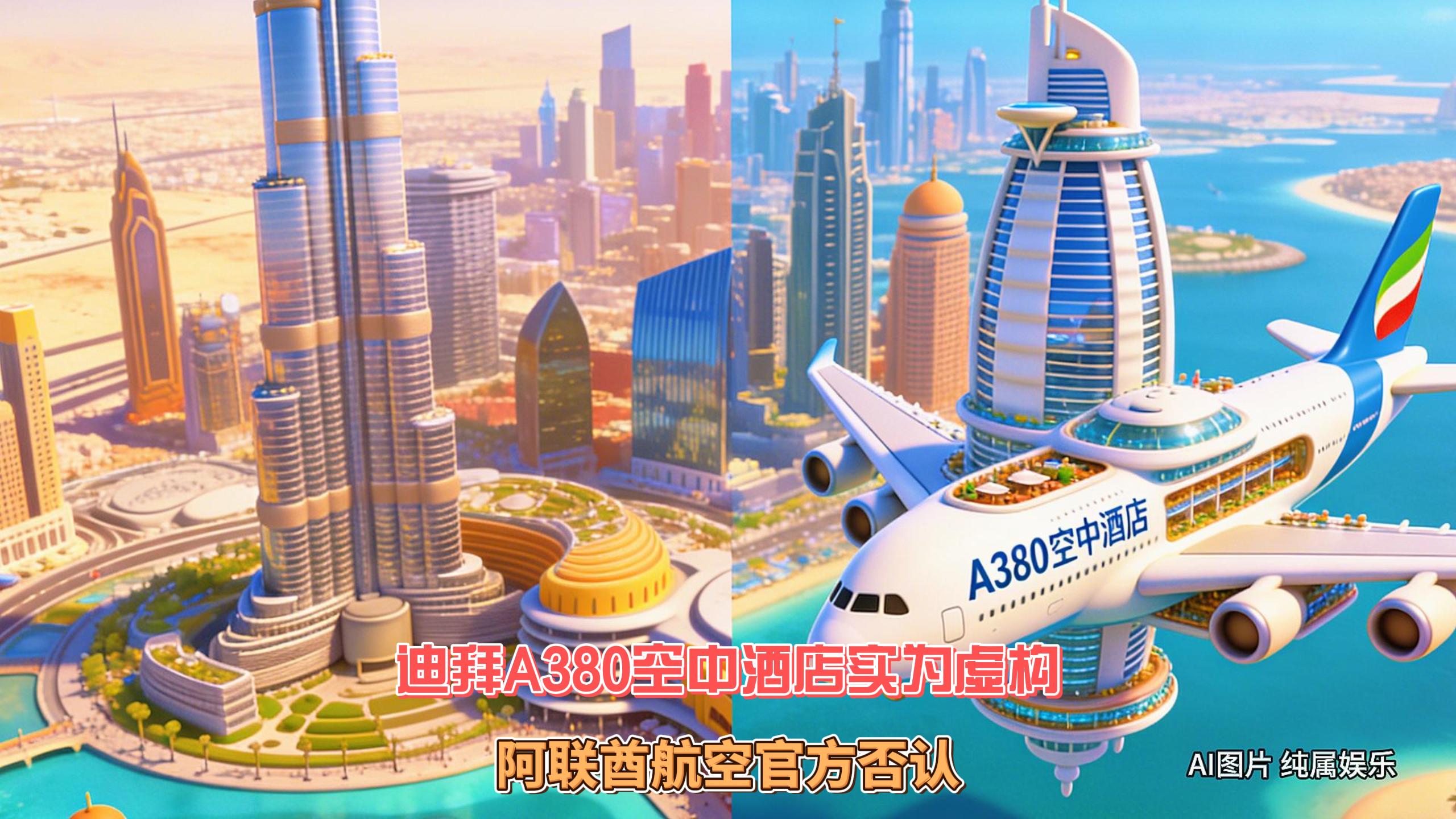 12月23日迪拜趣闻：阿航官方否认迪拜A380空中酒店实为虚构