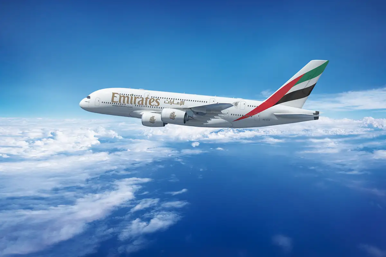 阿联酋航空2025年运送旅客达5560万人次，飞行里程可绕地球...