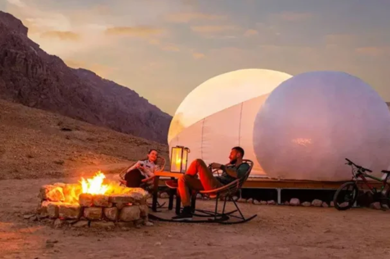 阿联酋1月中旬迎冬季最冷时段，当地人称这段时间为