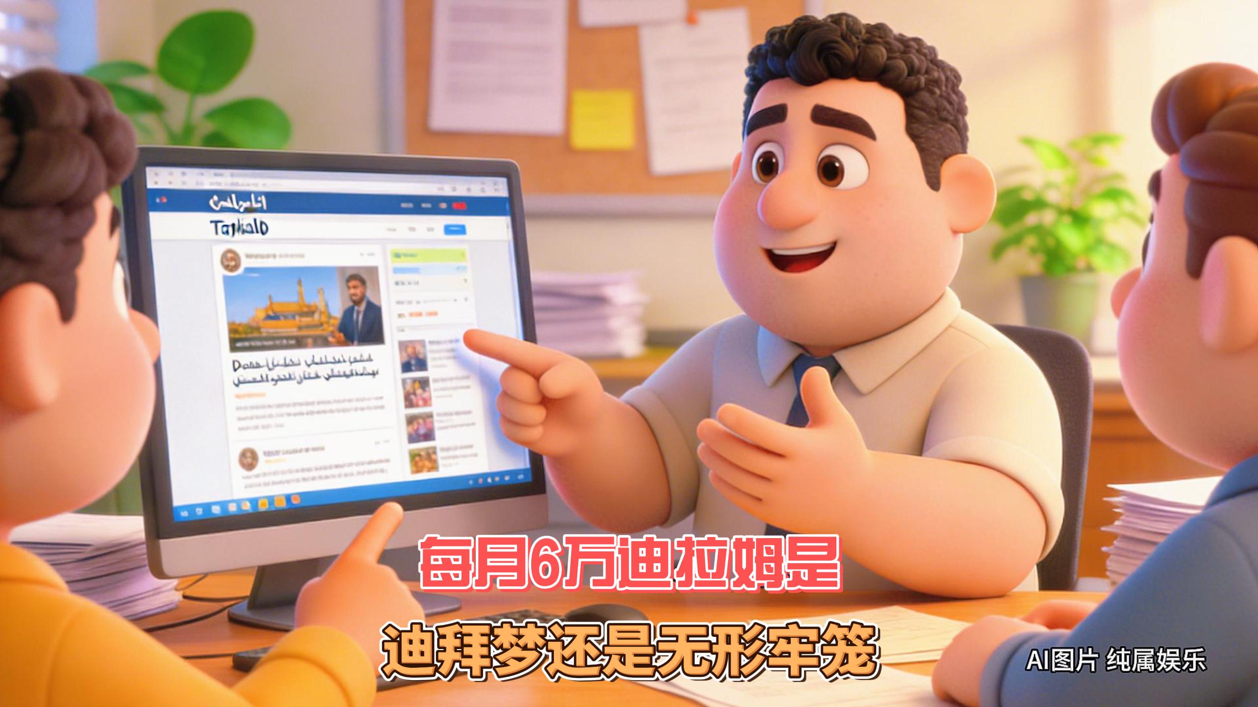 2月21日迪拜趣闻：每月6万迪拉姆是迪拜梦还是无形牢笼