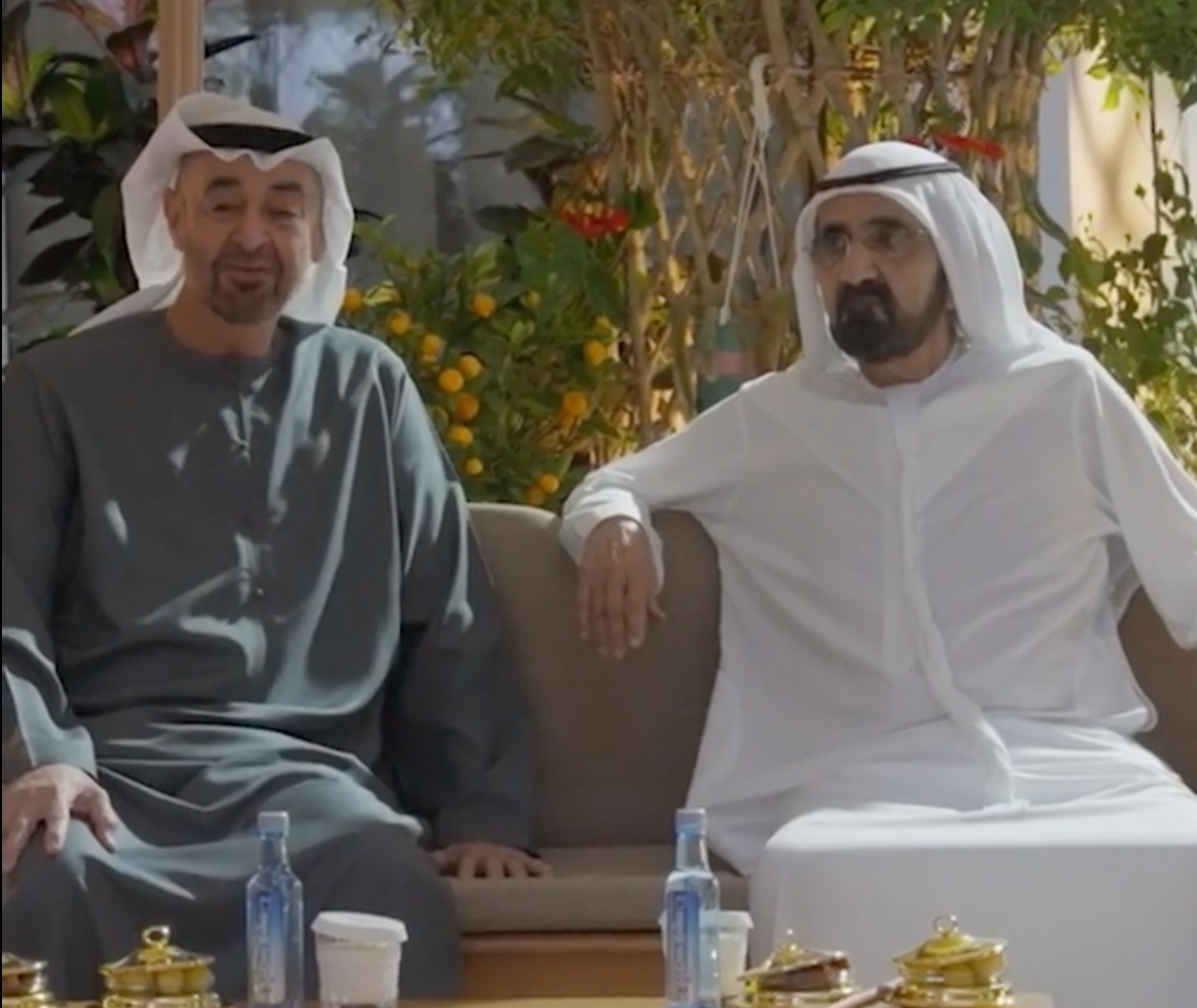 统一表态！阿联酋总统与迪拜酋长会晤；阿布扎比炼油厂...