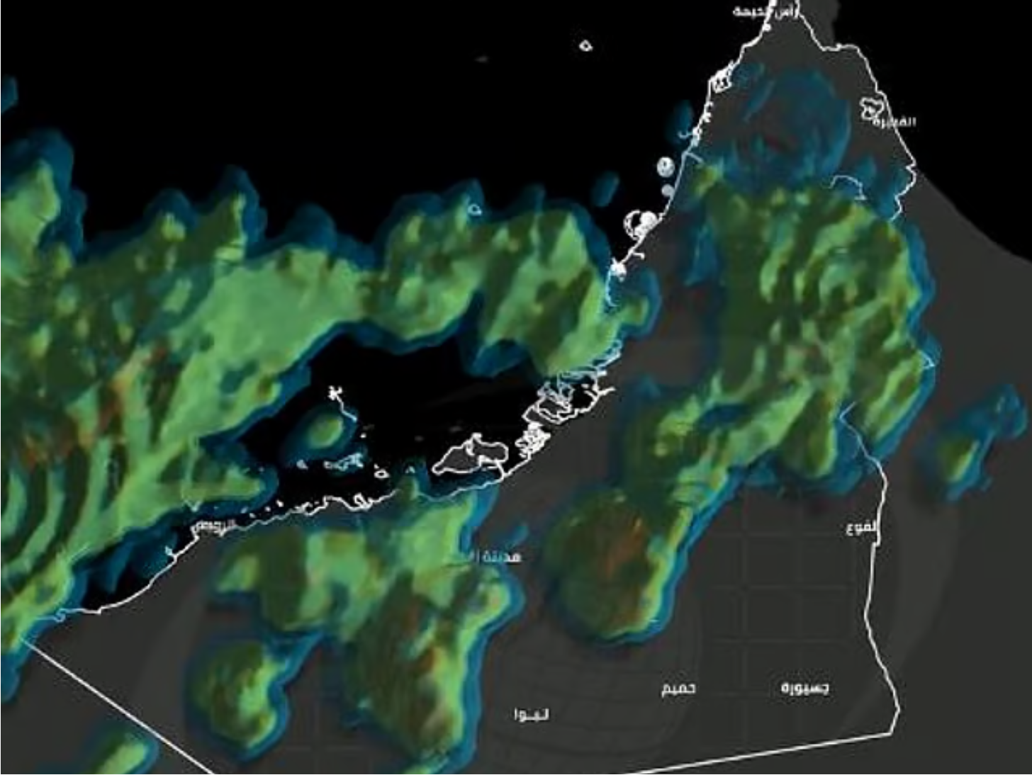 阿联酋多地持续遭遇不稳定天气 多地迎小到中雨 气象部门...