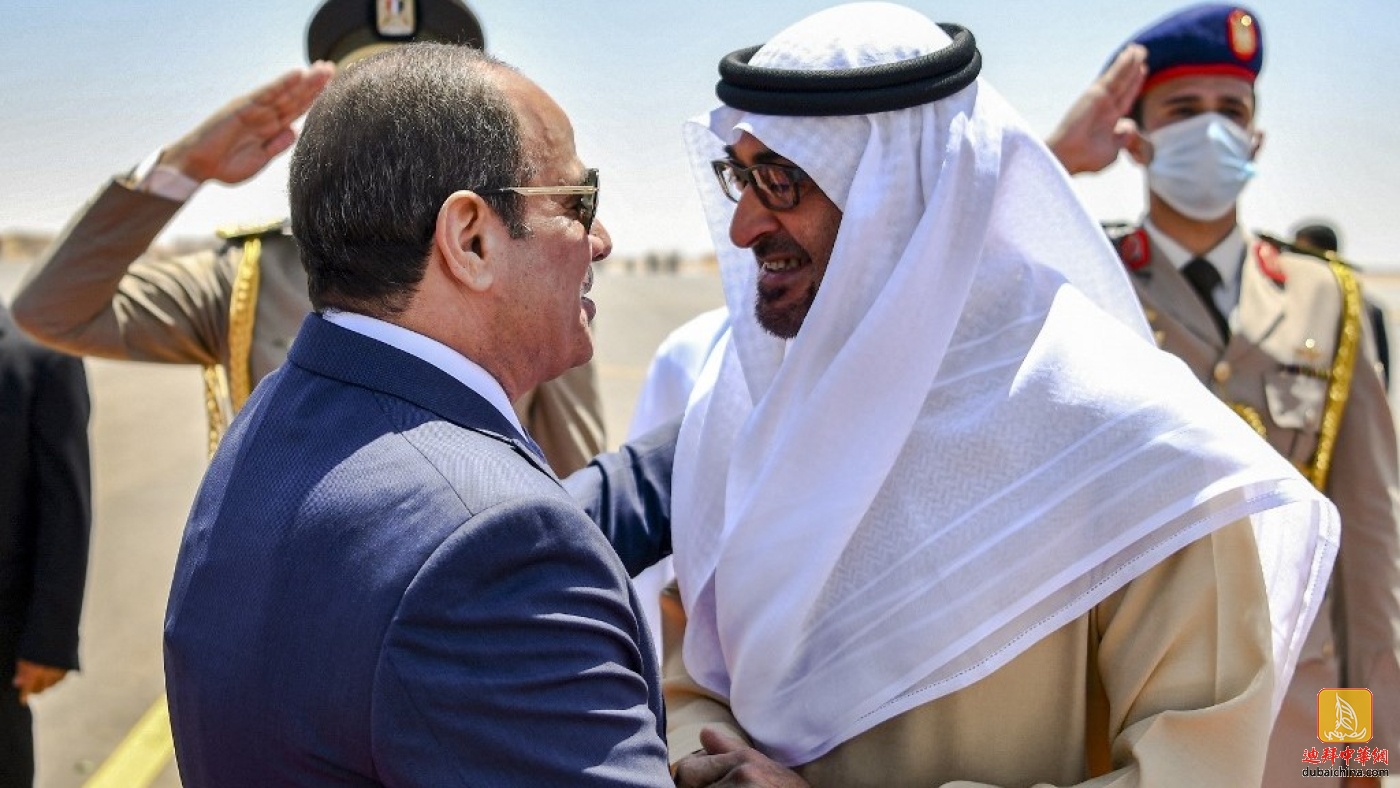 egypt-sisi-uae-leader-north-coast-aug-2022-afp.jpg