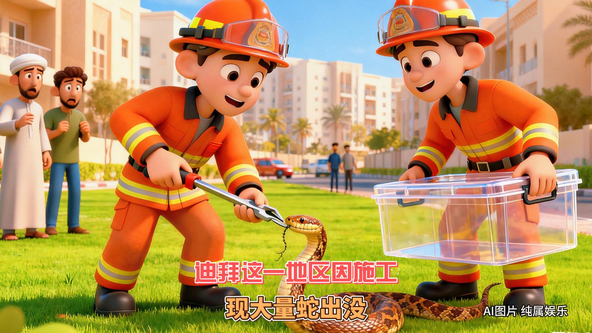 9月19日迪拜趣闻：迪拜一地区因施工现大量蛇出没迪拜老...