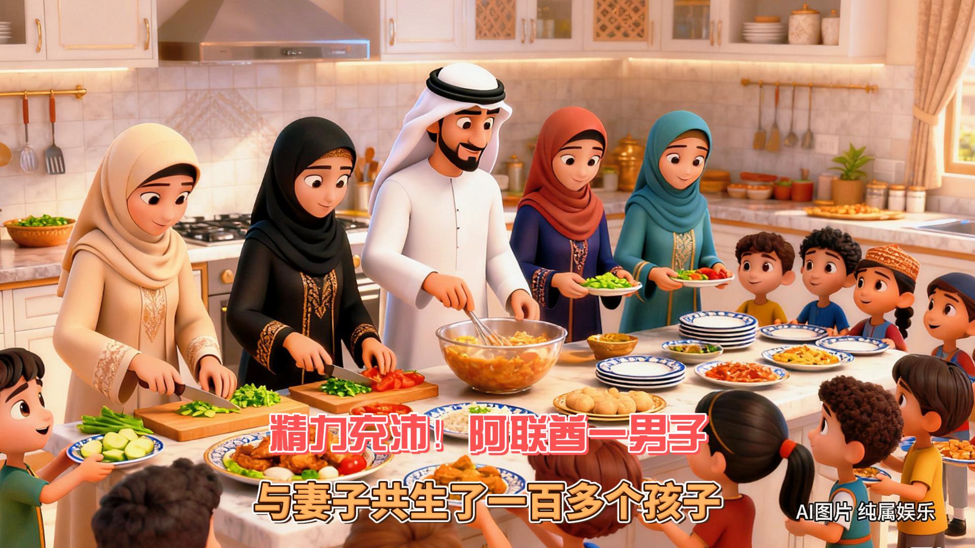 9月24日迪拜趣闻：阿联酋一男子精力充沛与妻子共生了一...