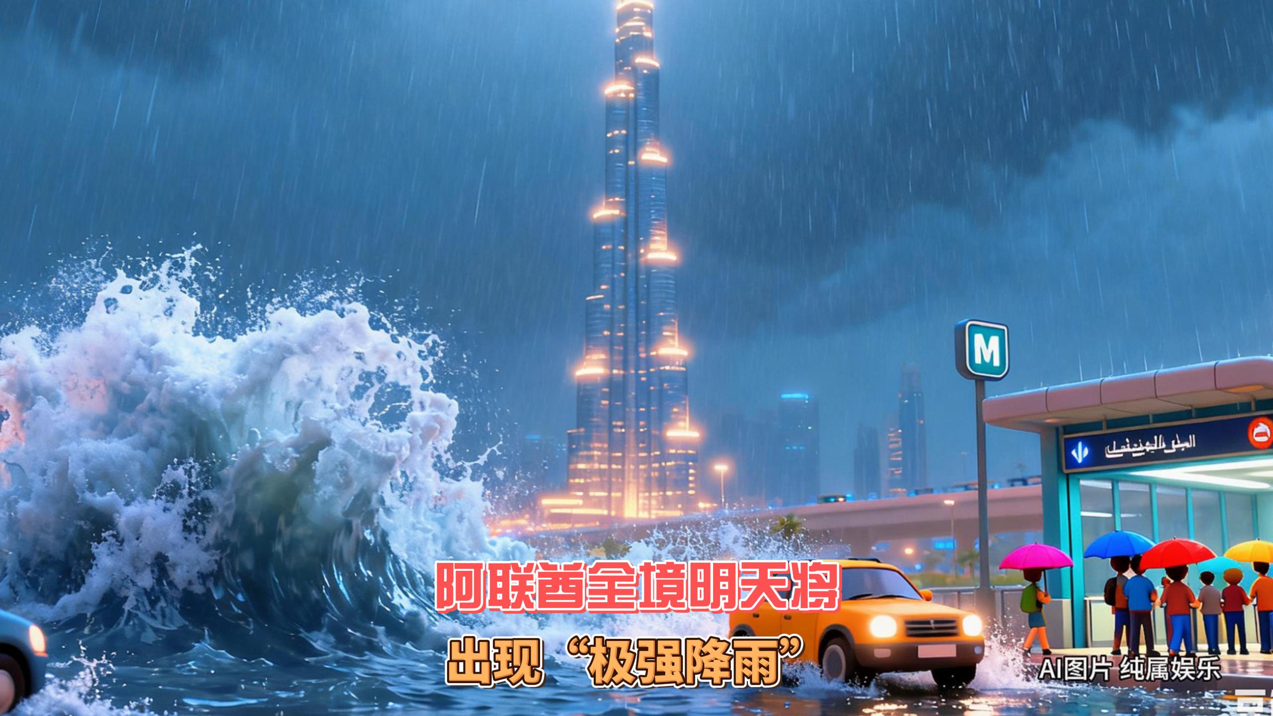 10月12日迪拜趣闻：阿联酋明天将现极强降雨一公司获首张...