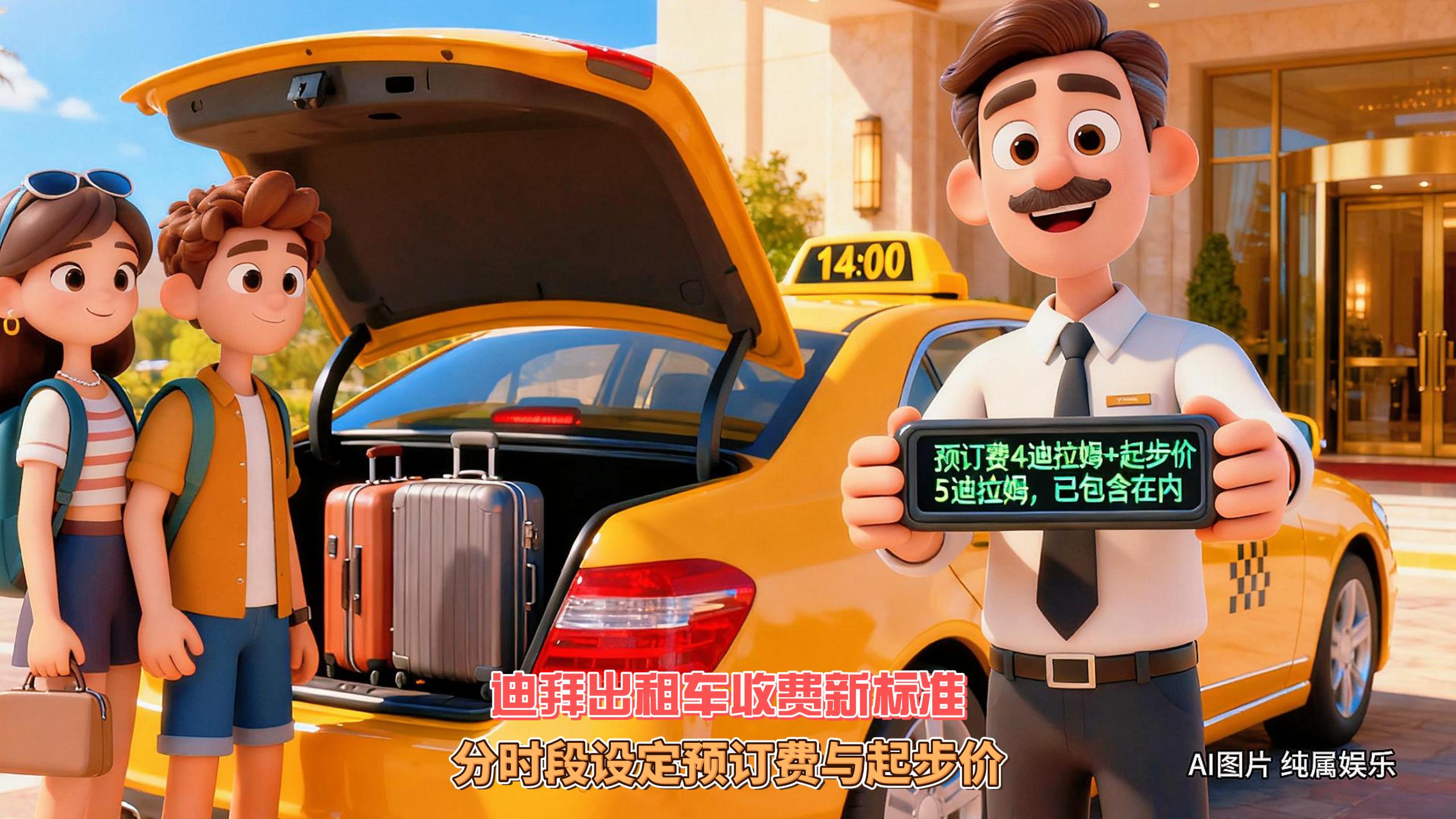 11月6日迪拜趣闻：迪拜出租车收费新标准分时段预定费与...