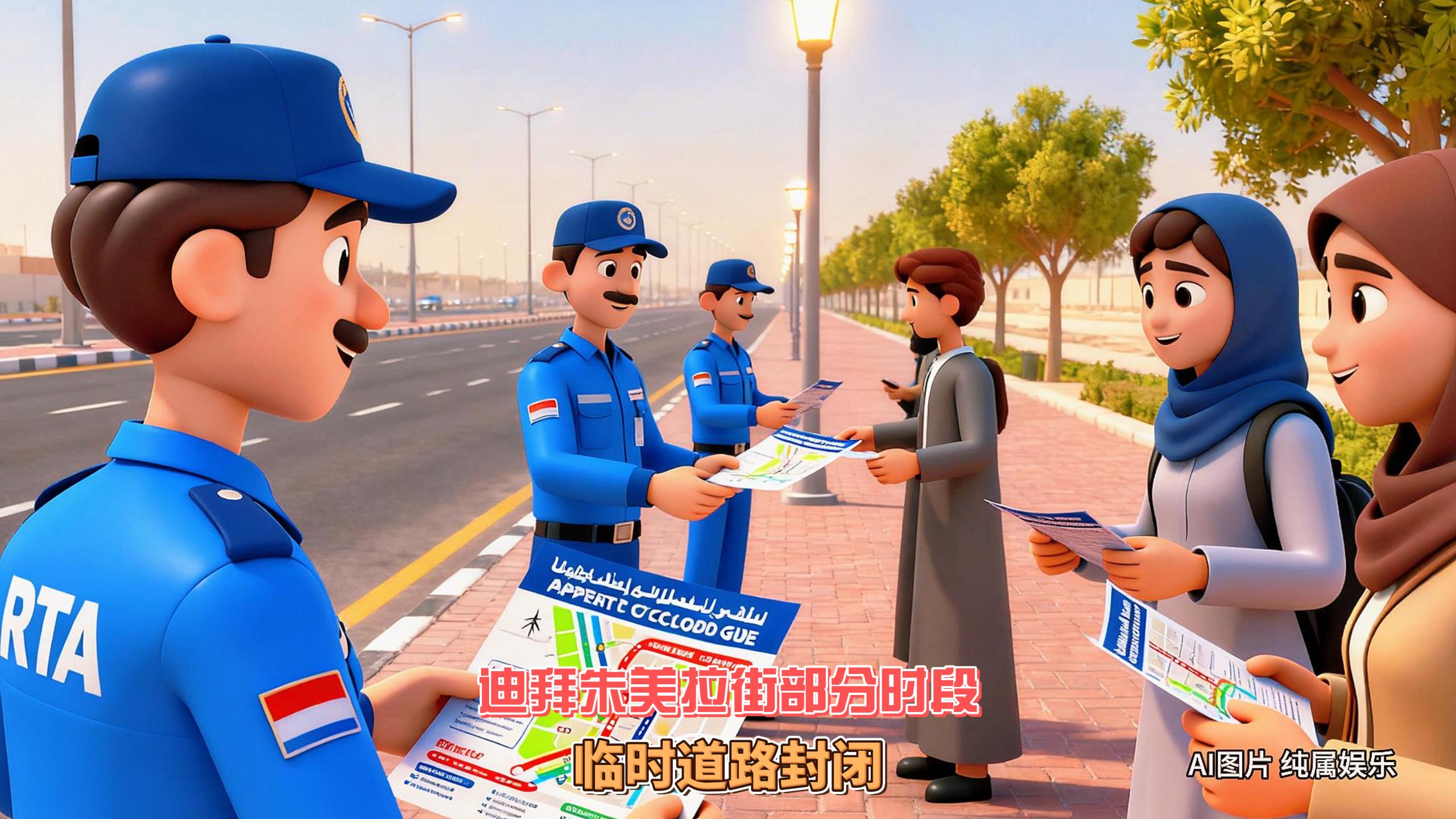 11月16日迪拜趣闻：注意迪拜朱美拉街临时道路封闭可能引...