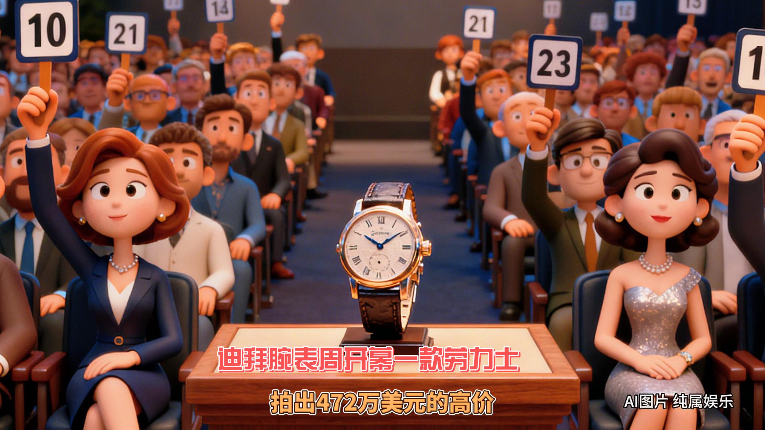 11月19日迪拜趣闻：迪拜腕表展一款劳力士拍出472万美元高价