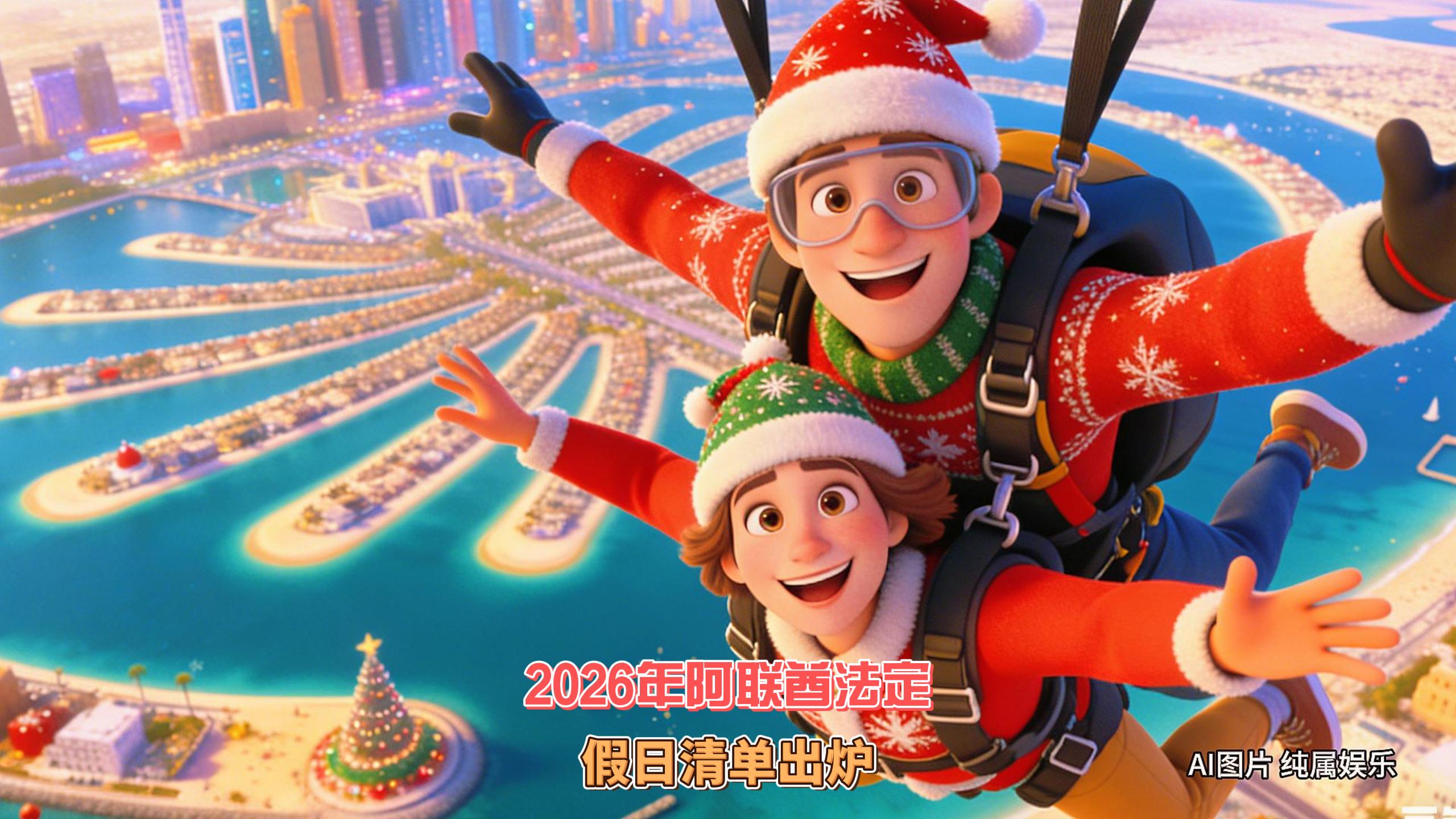 12月4日迪拜趣闻：2026年阿联酋法定假日清单新鲜出炉