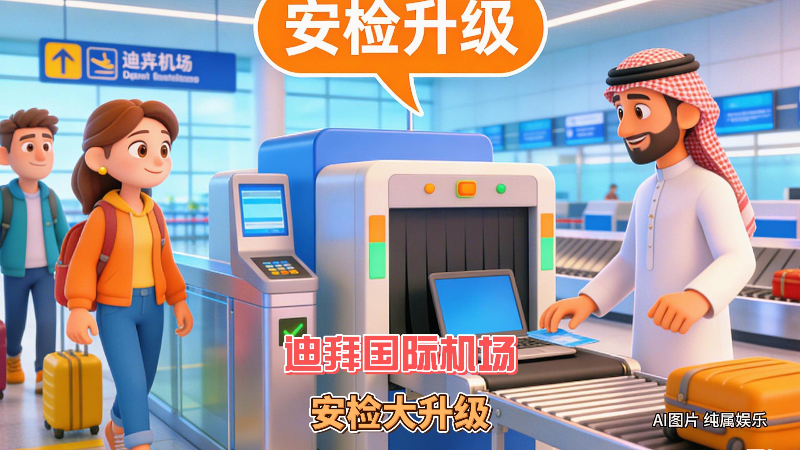 2月12日迪拜趣闻：迪拜国际机场安检大升级