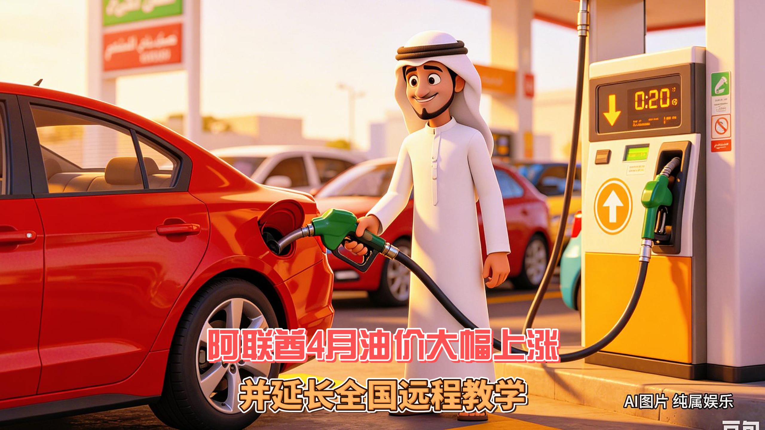 4月1日迪拜趣闻：阿联酋4月油价大幅上涨并延长全国远程...