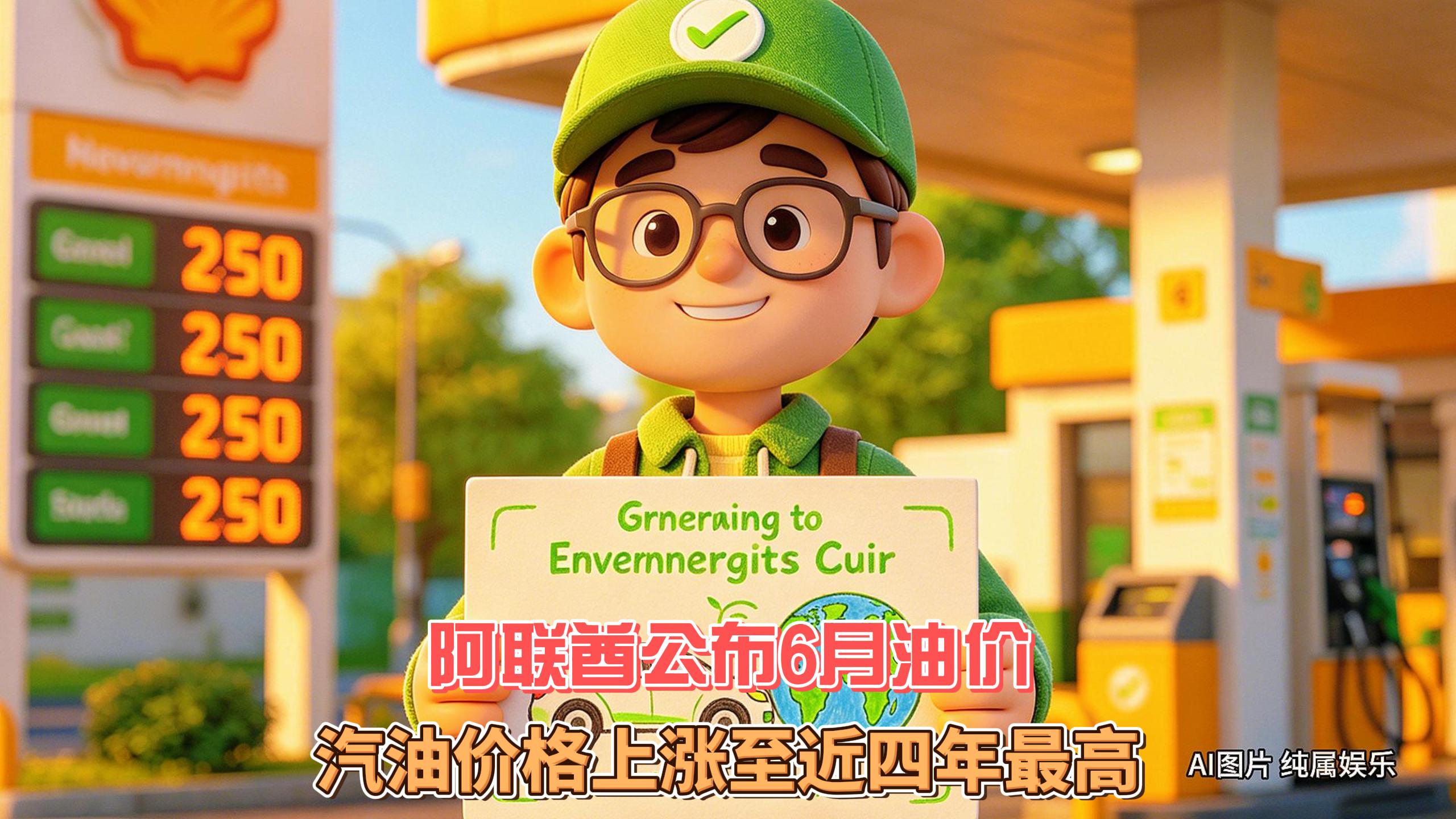 6月1日迪拜趣闻：阿联酋公布6月油价汽油价格至近四年最高
