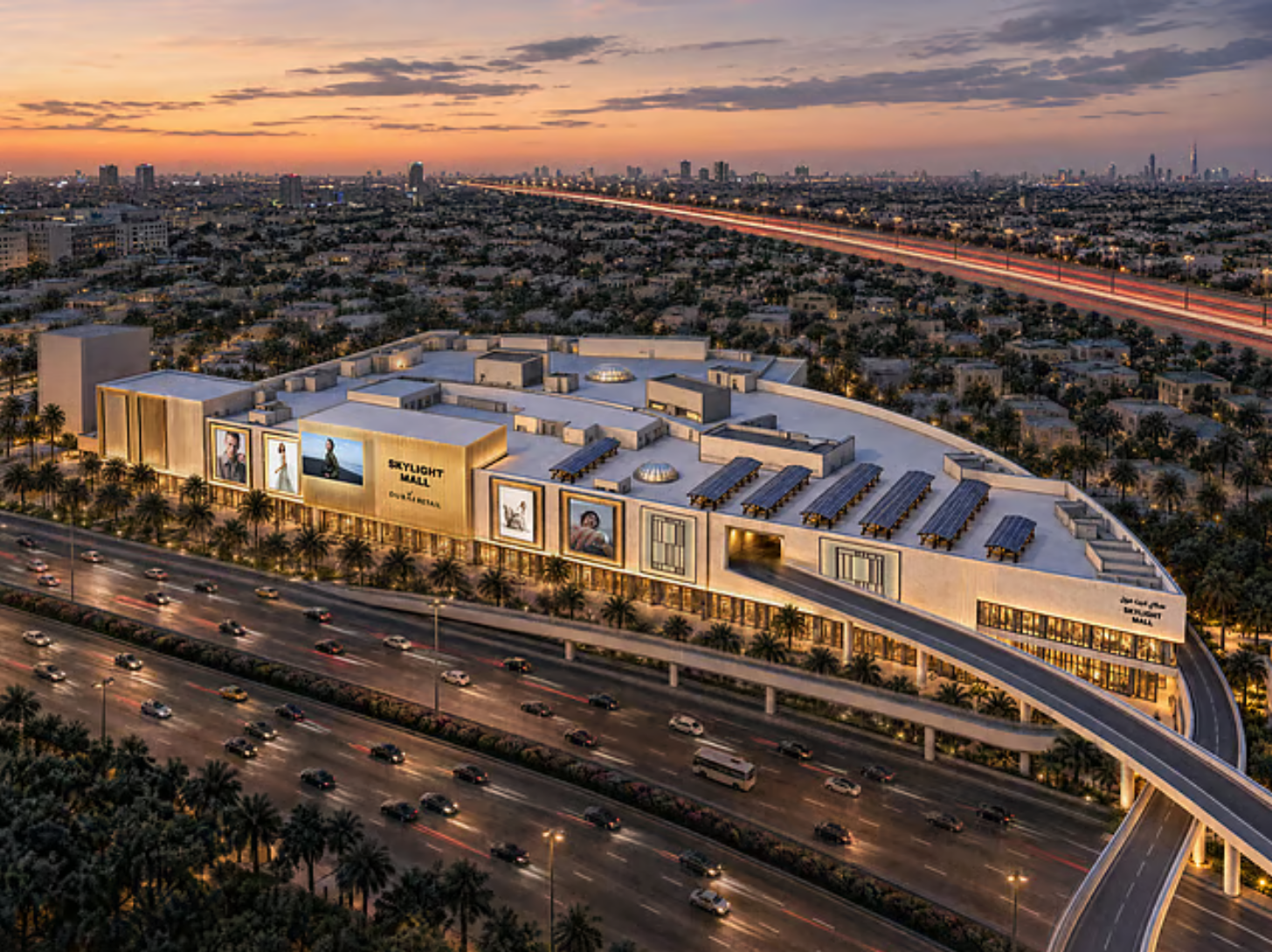 迪拜又要多一座超级购物中心了！Skylight Mall 计划2027年开业